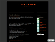 Tablet Screenshot of csecyborg.wordpress.com