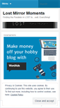 Mobile Screenshot of lostmirrormoments.wordpress.com