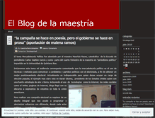 Tablet Screenshot of maestriachetumalseptien.wordpress.com