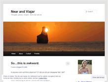 Tablet Screenshot of nearandviajar.wordpress.com
