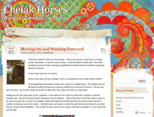Tablet Screenshot of chetakhorses.wordpress.com