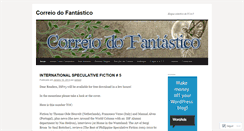 Desktop Screenshot of correiodofantastico.wordpress.com