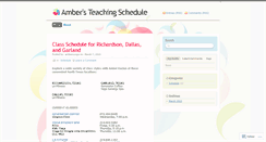 Desktop Screenshot of ambersyoga.wordpress.com