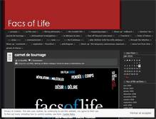 Tablet Screenshot of facsoflife.wordpress.com