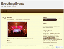 Tablet Screenshot of everythingeventsmcom63.wordpress.com