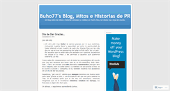 Desktop Screenshot of buho77.wordpress.com