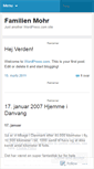 Mobile Screenshot of fammohr.wordpress.com