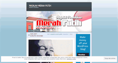 Desktop Screenshot of majalahmerahputih.wordpress.com