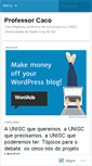Mobile Screenshot of cacobaptista.wordpress.com