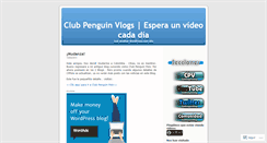 Desktop Screenshot of clubpenguinvlogs.wordpress.com