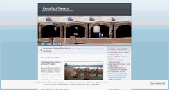 Desktop Screenshot of homeschoolrangers.wordpress.com