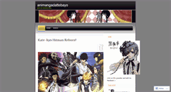 Desktop Screenshot of animangadattebayo.wordpress.com