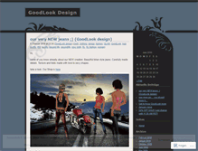 Tablet Screenshot of goodlookdesign.wordpress.com
