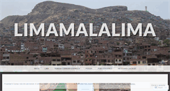 Desktop Screenshot of limamalalima.wordpress.com