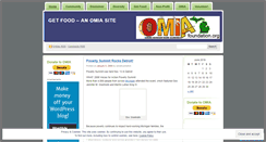Desktop Screenshot of getfood.wordpress.com