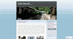 Desktop Screenshot of cidadevelha.wordpress.com