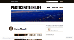 Desktop Screenshot of participateinlife.wordpress.com