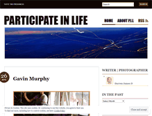 Tablet Screenshot of participateinlife.wordpress.com