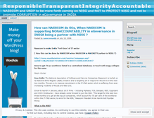 Tablet Screenshot of nasscomundp.wordpress.com
