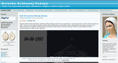 Desktop Screenshot of dzieckonmp.wordpress.com