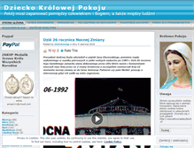 Tablet Screenshot of dzieckonmp.wordpress.com