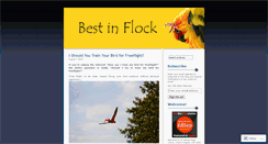 Desktop Screenshot of bestinflock.wordpress.com