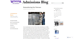 Desktop Screenshot of admissionswsu.wordpress.com