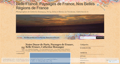 Desktop Screenshot of paysagesdefrance.wordpress.com