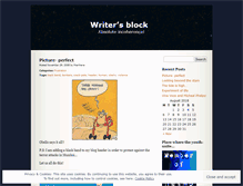 Tablet Screenshot of oystercracker.wordpress.com