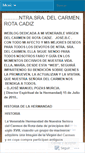 Mobile Screenshot of mivirgendelcarmen.wordpress.com