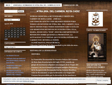 Tablet Screenshot of mivirgendelcarmen.wordpress.com