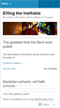 Mobile Screenshot of effingtheineffable.wordpress.com