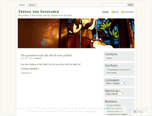 Tablet Screenshot of effingtheineffable.wordpress.com