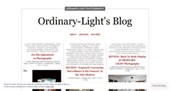 Desktop Screenshot of ordinarylight.wordpress.com