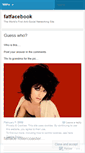 Mobile Screenshot of fatfacebook.wordpress.com