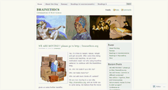 Desktop Screenshot of brainethics.wordpress.com