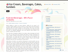 Tablet Screenshot of baskinrobbinsme.wordpress.com