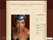 Tablet Screenshot of kimberlywalker.wordpress.com