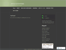 Tablet Screenshot of anglican57.wordpress.com