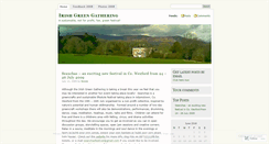 Desktop Screenshot of irishgreengathering.wordpress.com