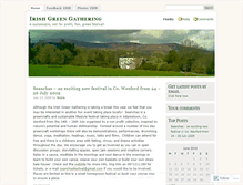 Tablet Screenshot of irishgreengathering.wordpress.com