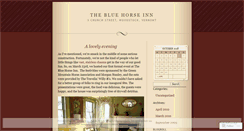 Desktop Screenshot of bluehorseinnvermont.wordpress.com