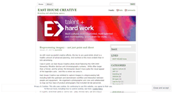 Desktop Screenshot of easthouse.wordpress.com