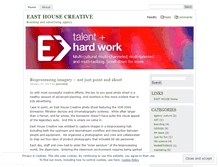 Tablet Screenshot of easthouse.wordpress.com