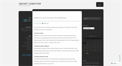 Desktop Screenshot of amcnetz.wordpress.com