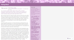 Desktop Screenshot of blindlyflying.wordpress.com