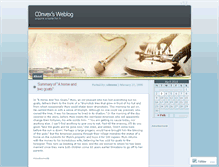 Tablet Screenshot of c0nvex.wordpress.com