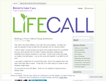 Tablet Screenshot of bettyslifecall.wordpress.com