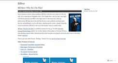 Desktop Screenshot of bilbur.wordpress.com