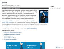Tablet Screenshot of bilbur.wordpress.com